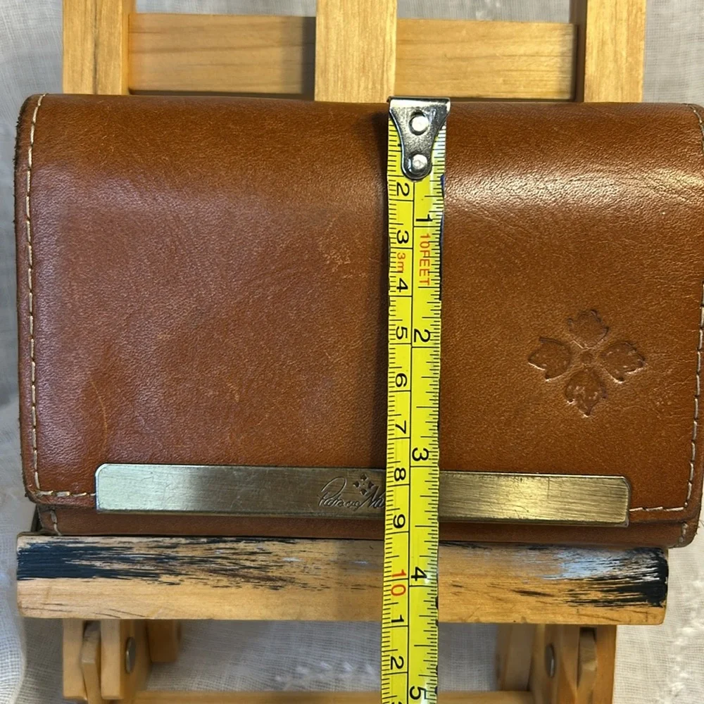 Patricia Nash leather vintage large wallet